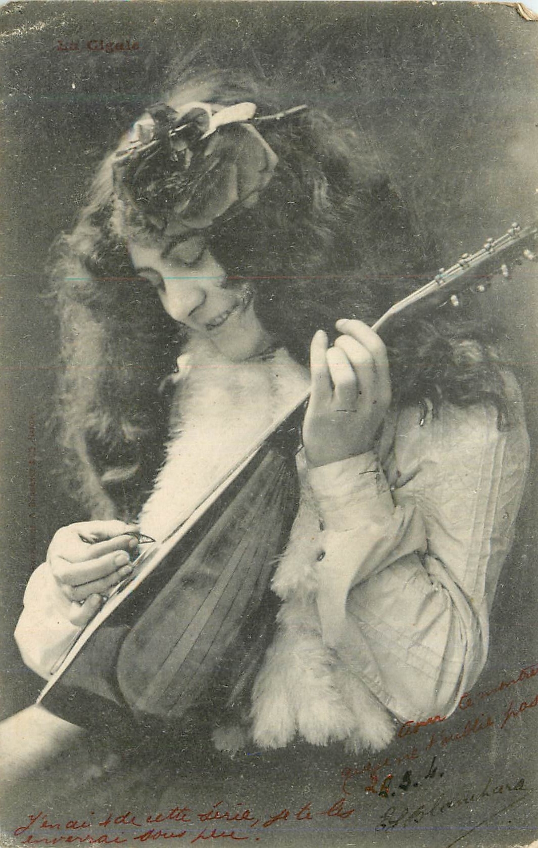 CPA Femme 