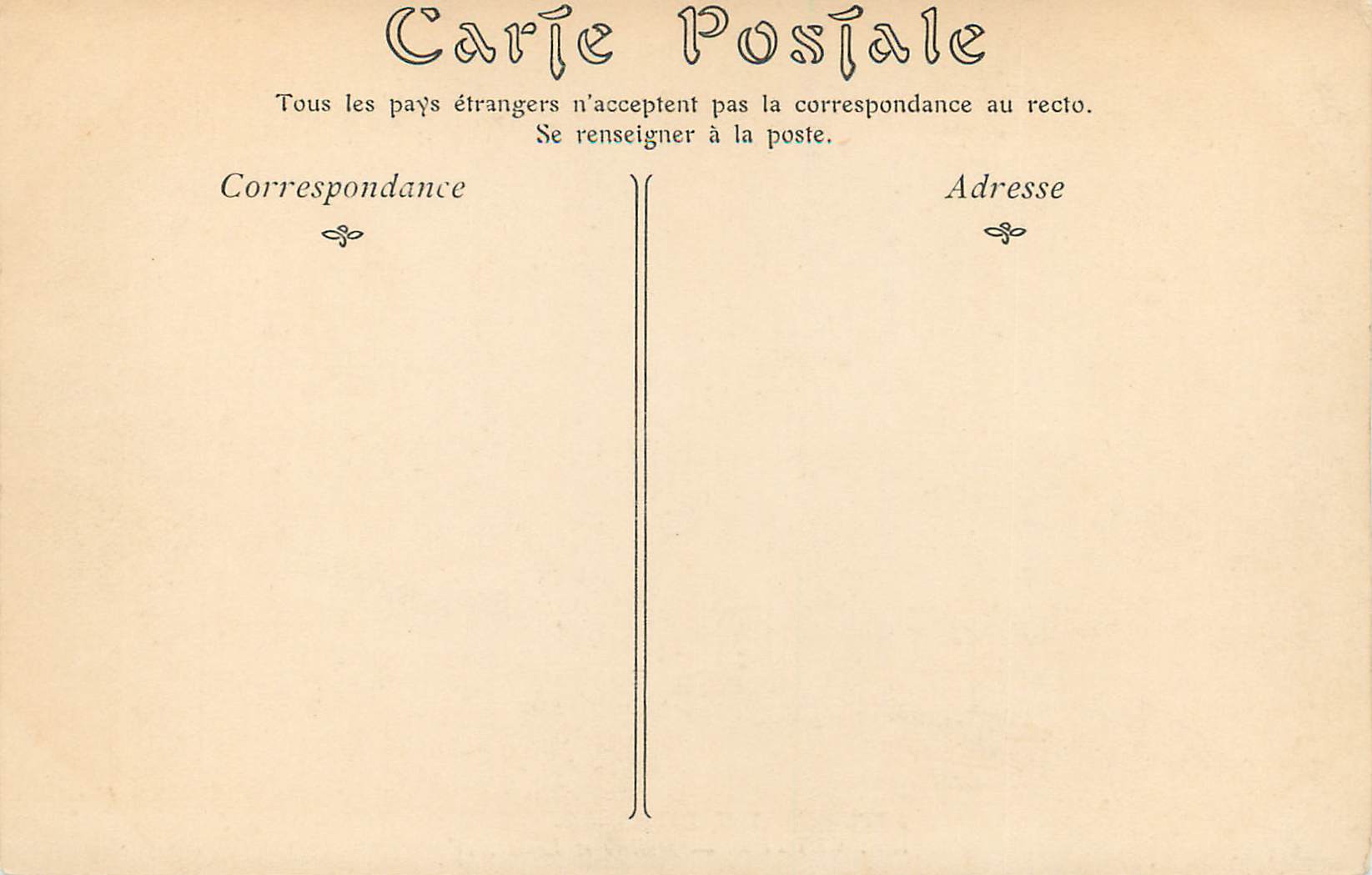 CPA Musee du Luxembourg H J Vetter Moliere et Louis XIV — Verso