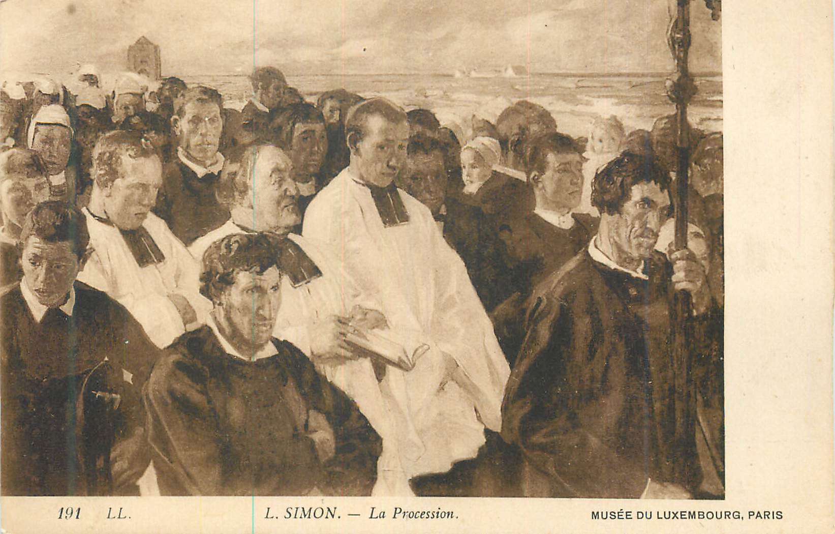 La Procession — L. SIMON — Musée du Luxembourg, Paris