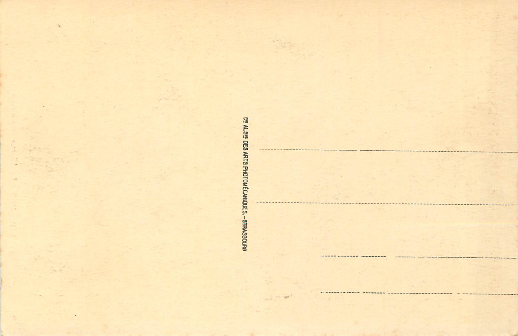 CPA Lourdes La Vierge couronnee — Verso