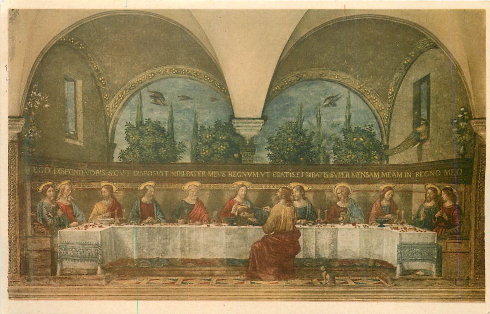 CPA L'Ultima Cena Ghirlandaio