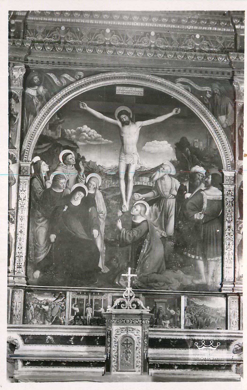 CPM Nice-Cimiez La Crucifixion de Brea