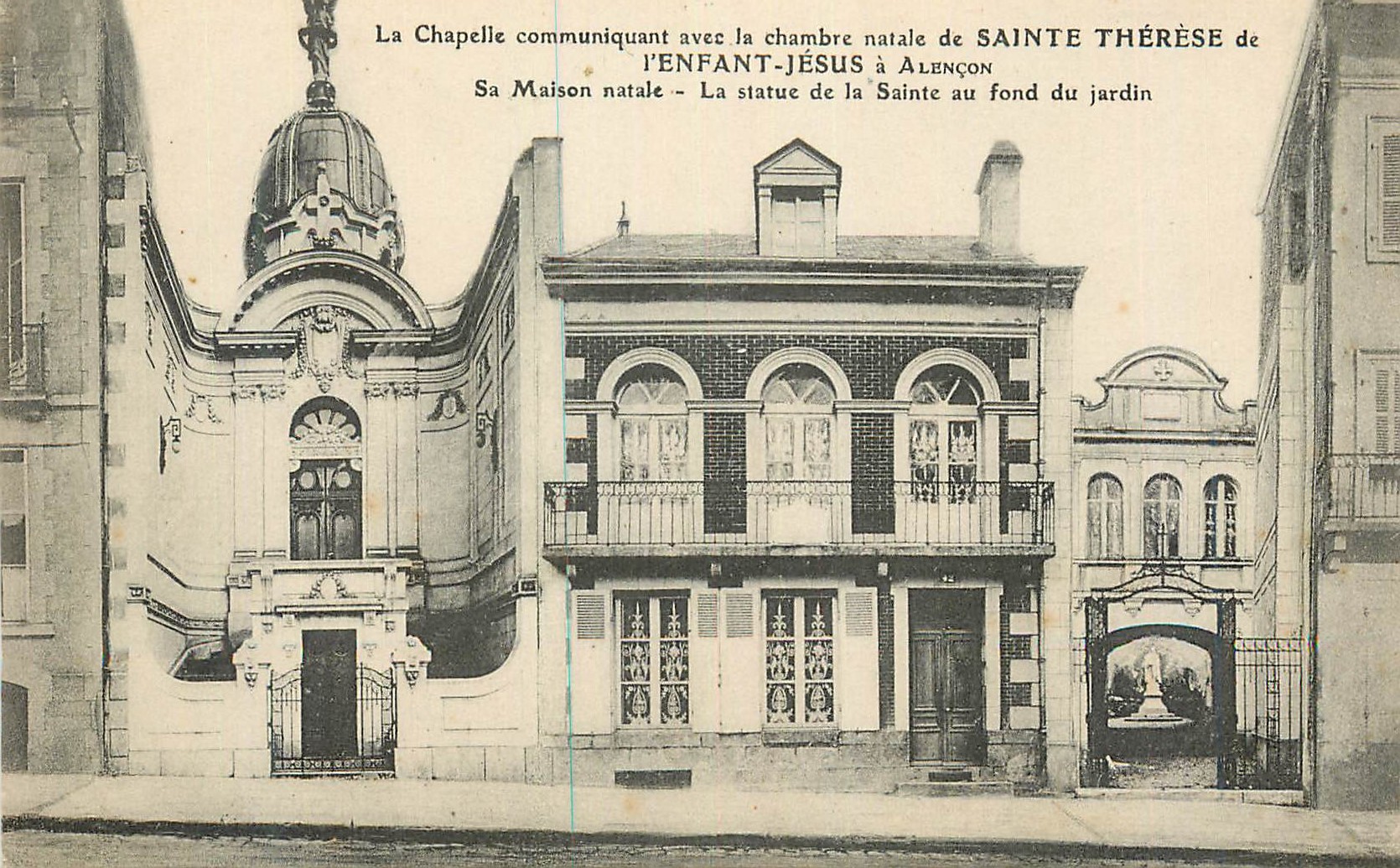 CPA Alencon La Chapelle Sainte Therese de l'enfant Jesus
