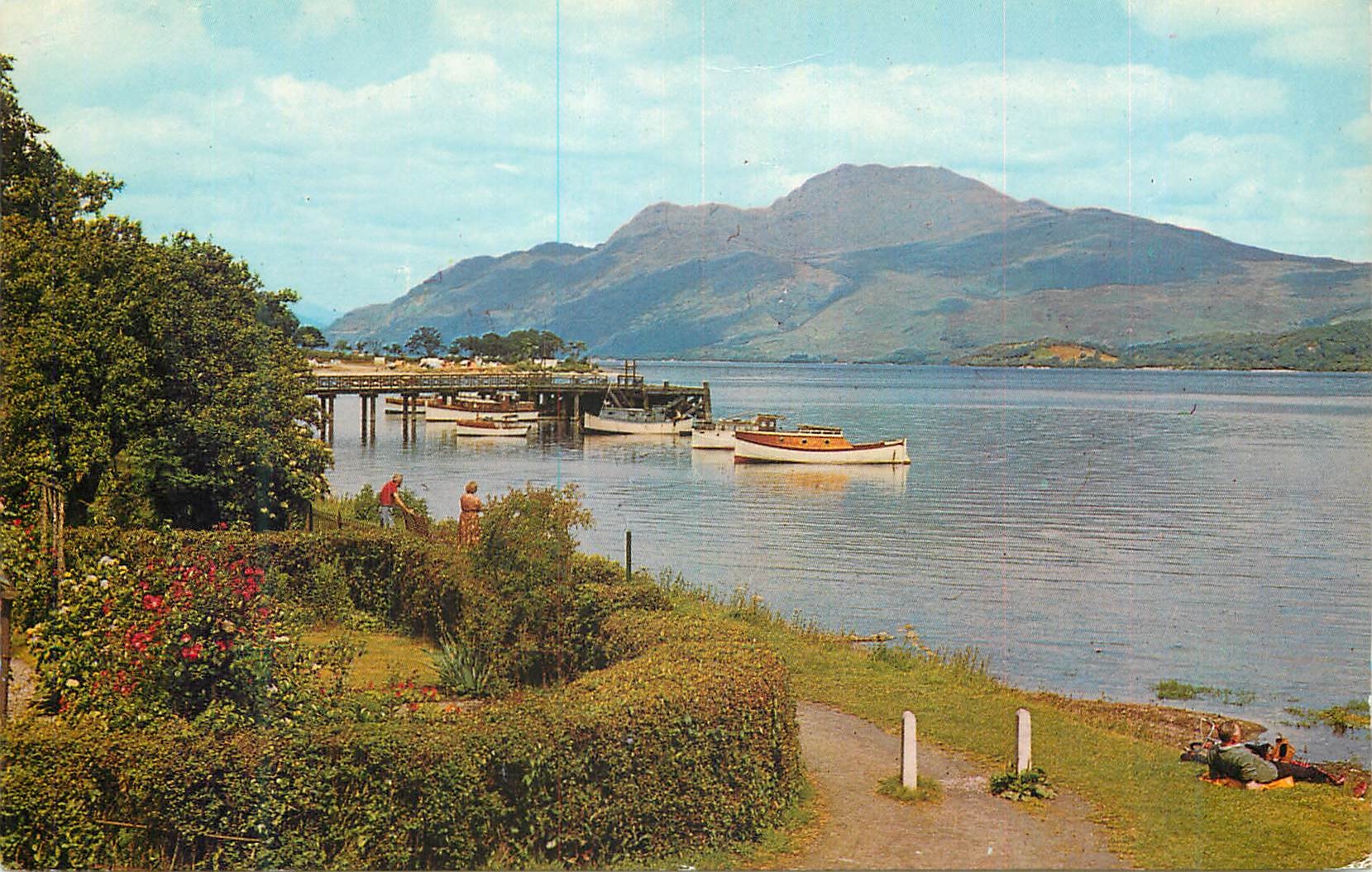 CPM Loch Lomond and ben Lomond from Luss
