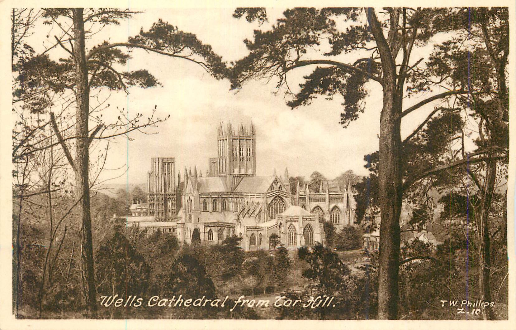 CPA Wells Cathedrale from tor Hill