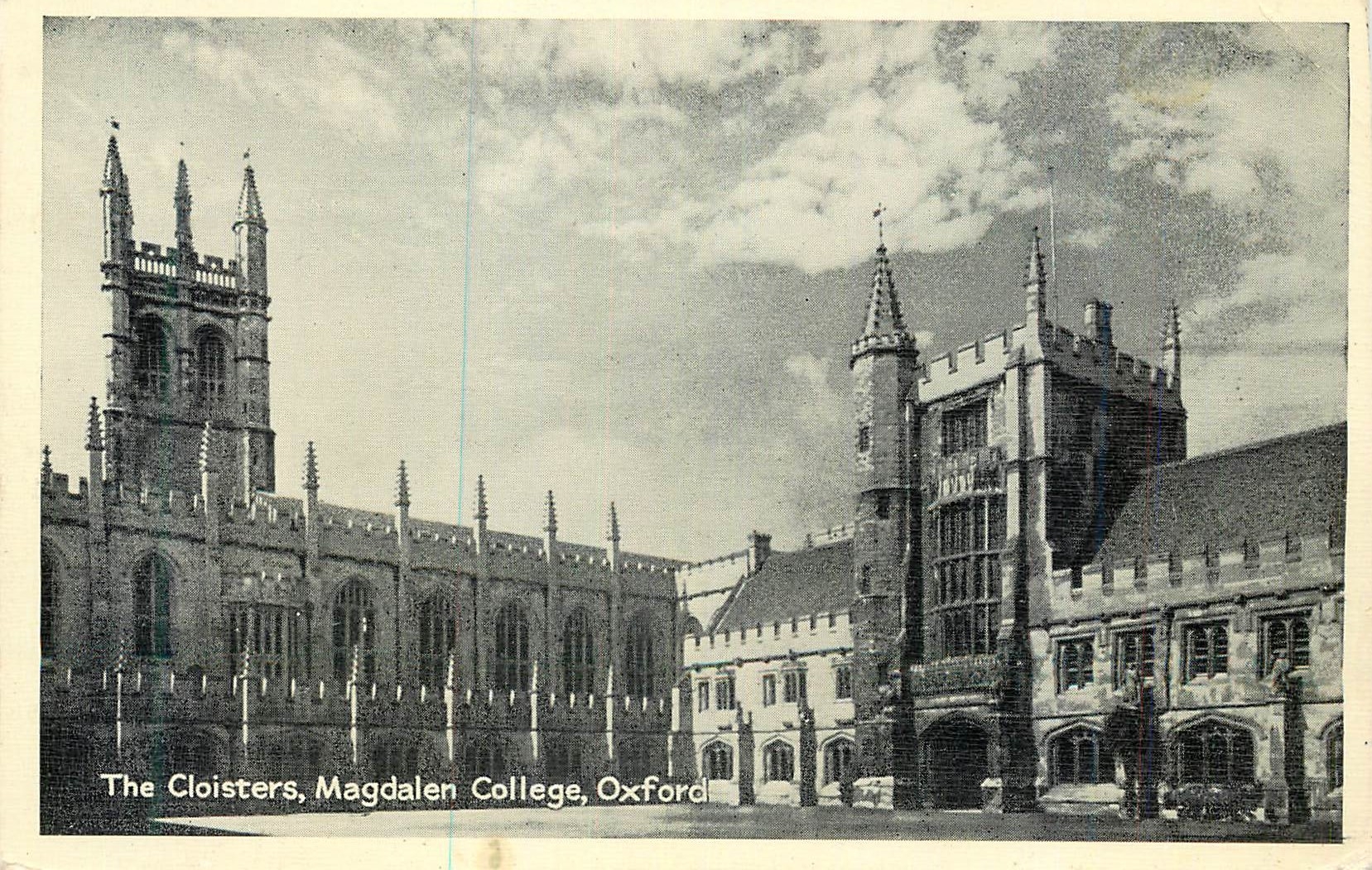 CPM Oxford The Cloisters Magdalen College