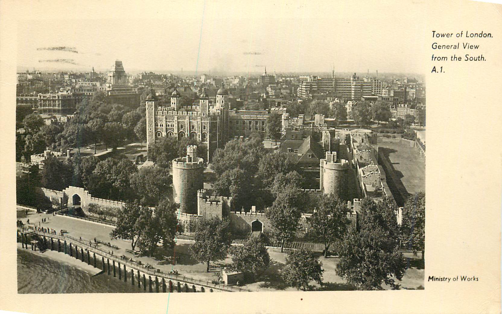 CPA Tower of London General View from the South