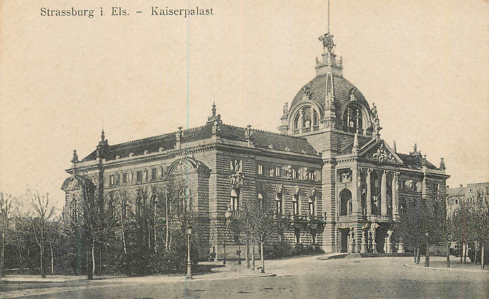 CPA Strasbourg Kaiserpalast