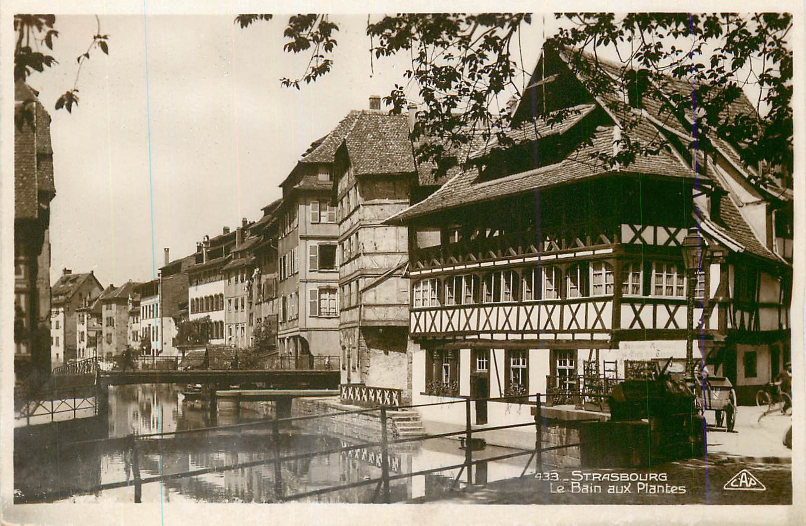 CPM Strasbourg Le Bain aux Plantes