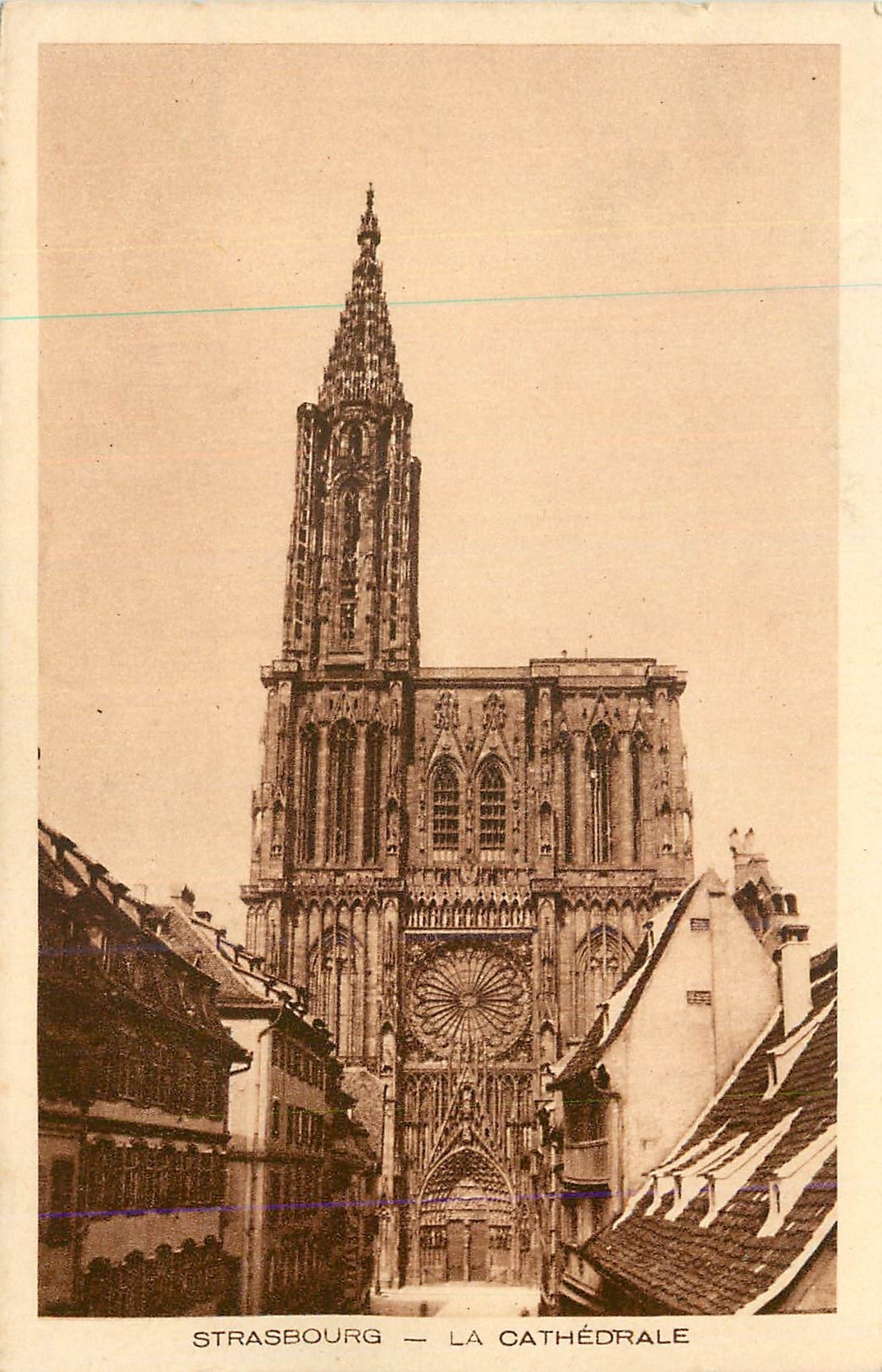 CPA Strasbourg La Cathedrale