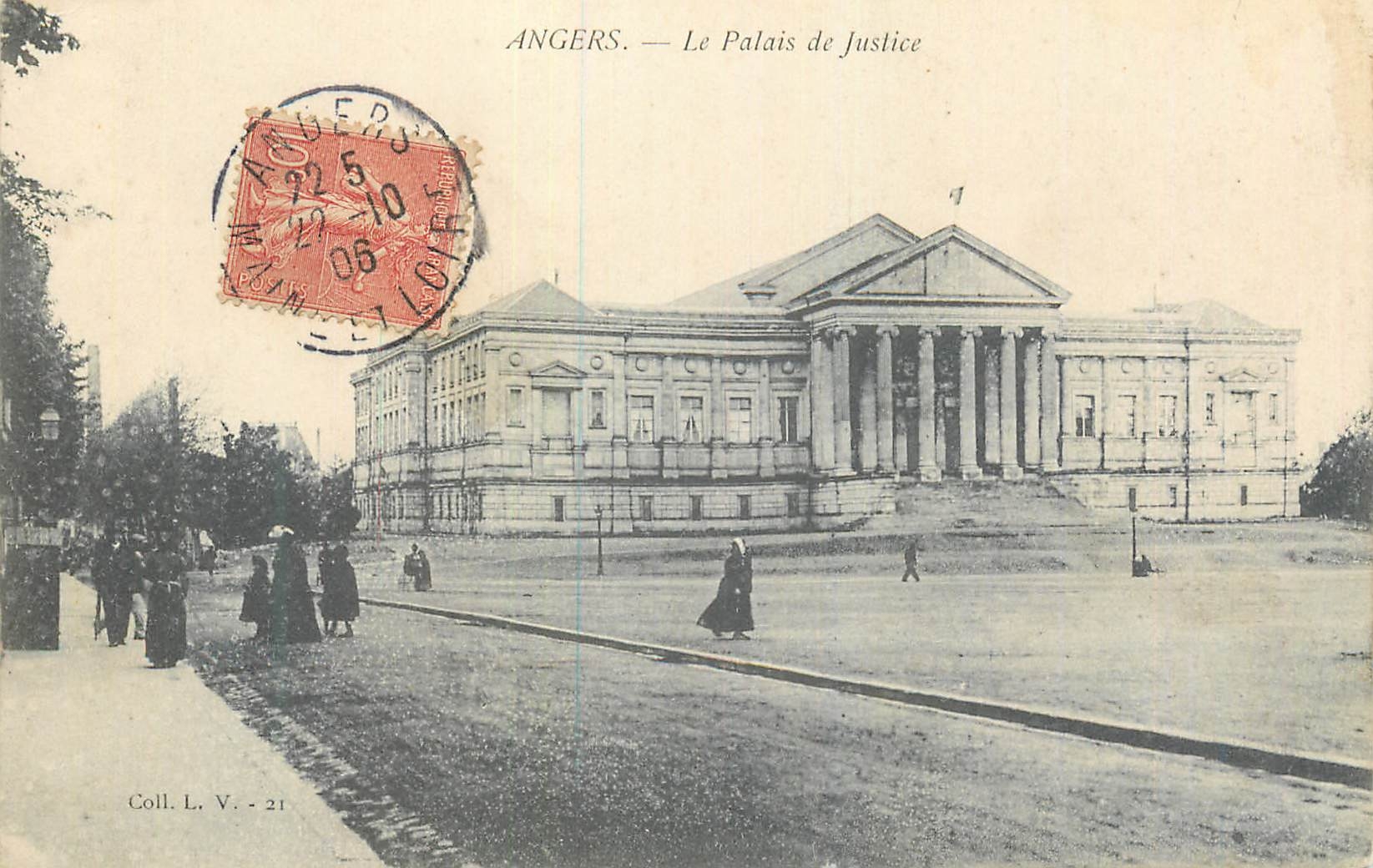 CPA Angers Le Palais de Justice