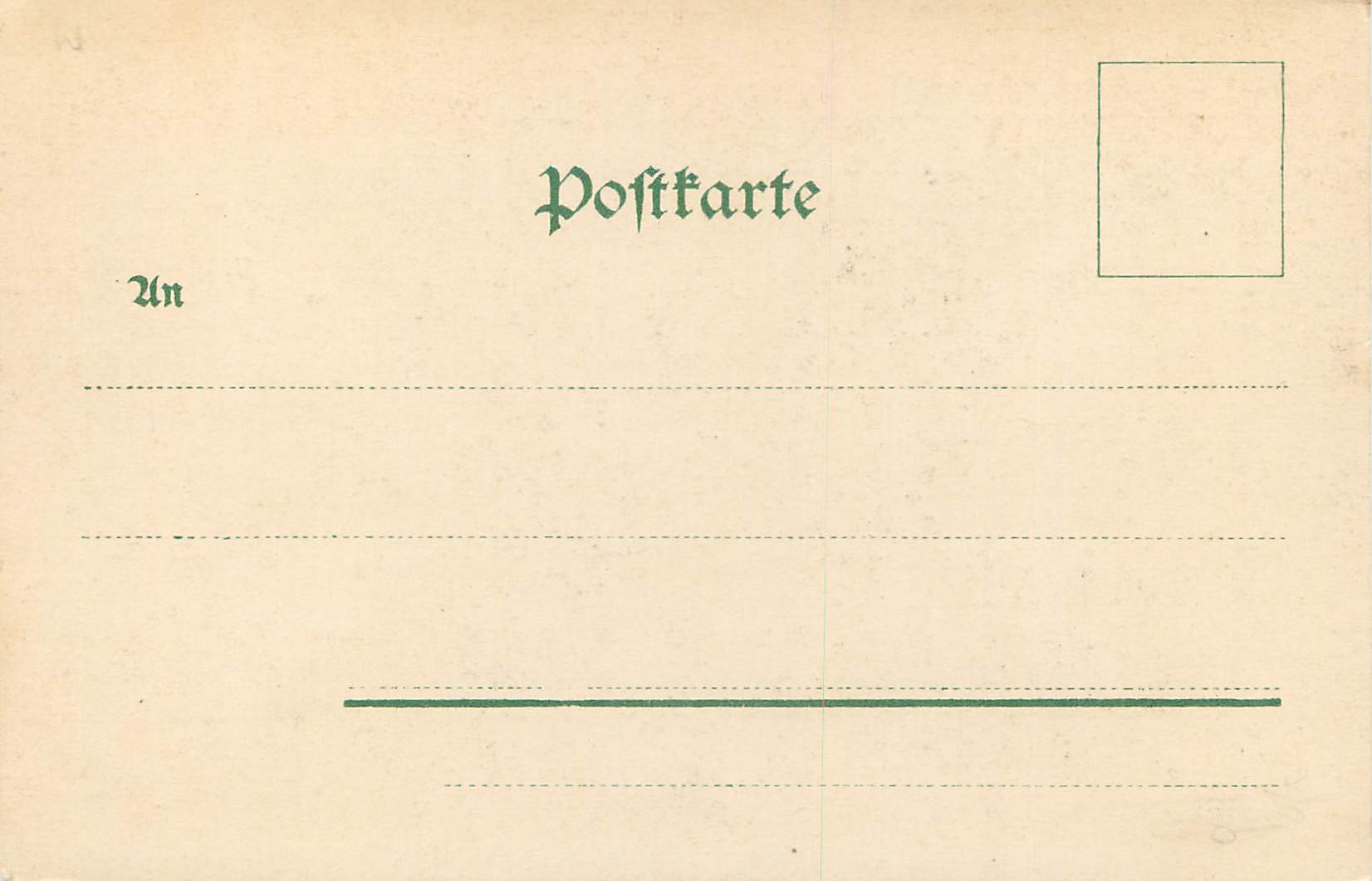 CPA Strasbourg Kleberplatz — Verso