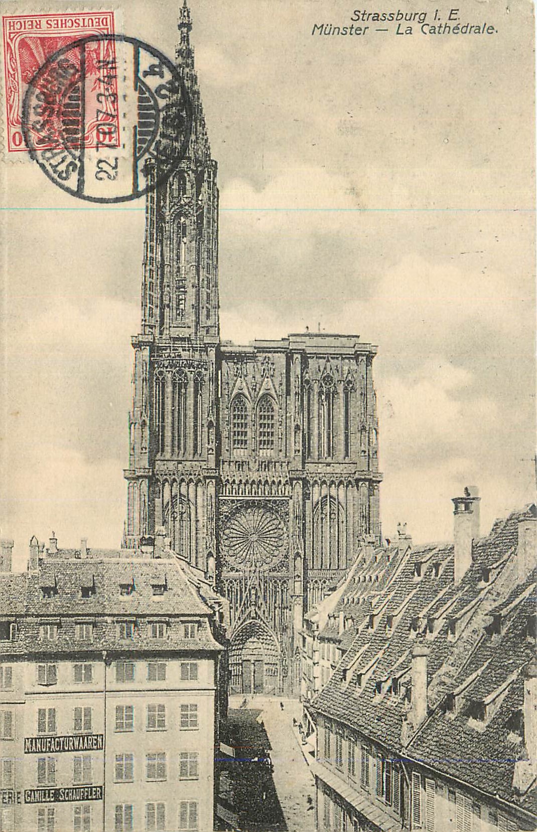CPA Strasbourg La Cathedrale