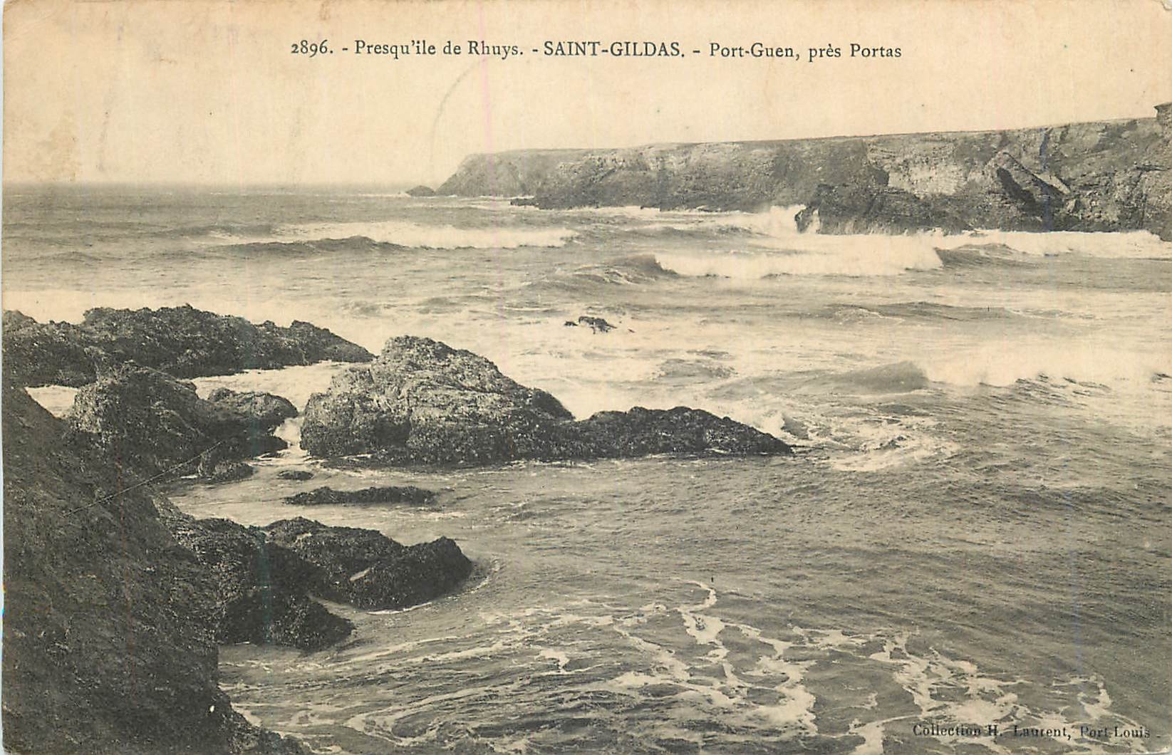 Presqu'île de Rhuys — Saint-Gildas — Port-Guen, près Portas — Collection H. Laurent, Port-Louis