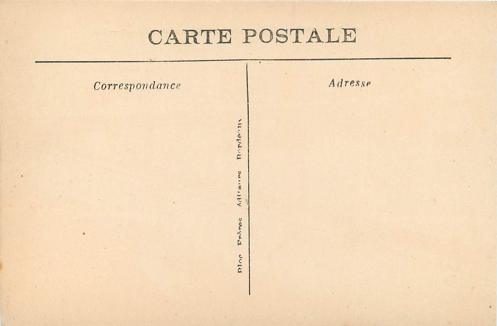 CPA Bayonne Le Confluent de la Nive et de l'Adour — Rückseite