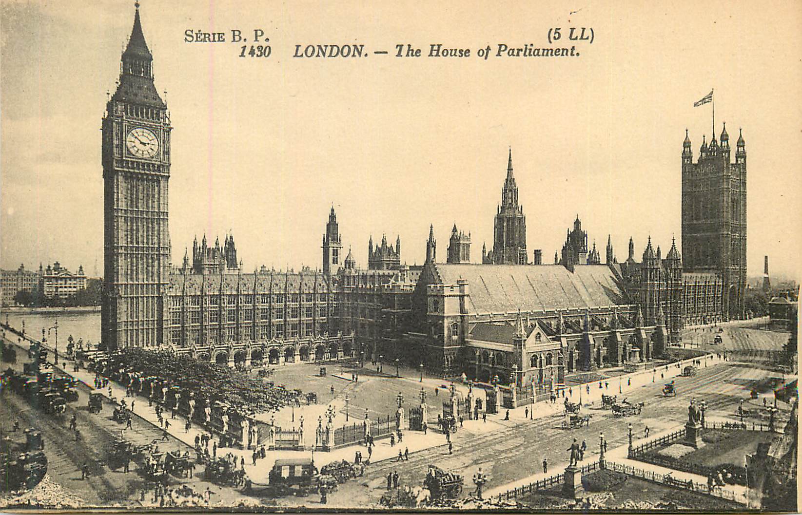 LONDRES — Le Palais de Westminster — Série B.P. 1430
