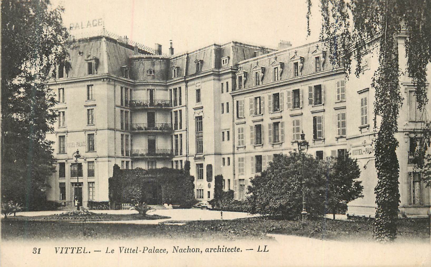 CPA Vittel Le Vittel-Palace Nachon architecte