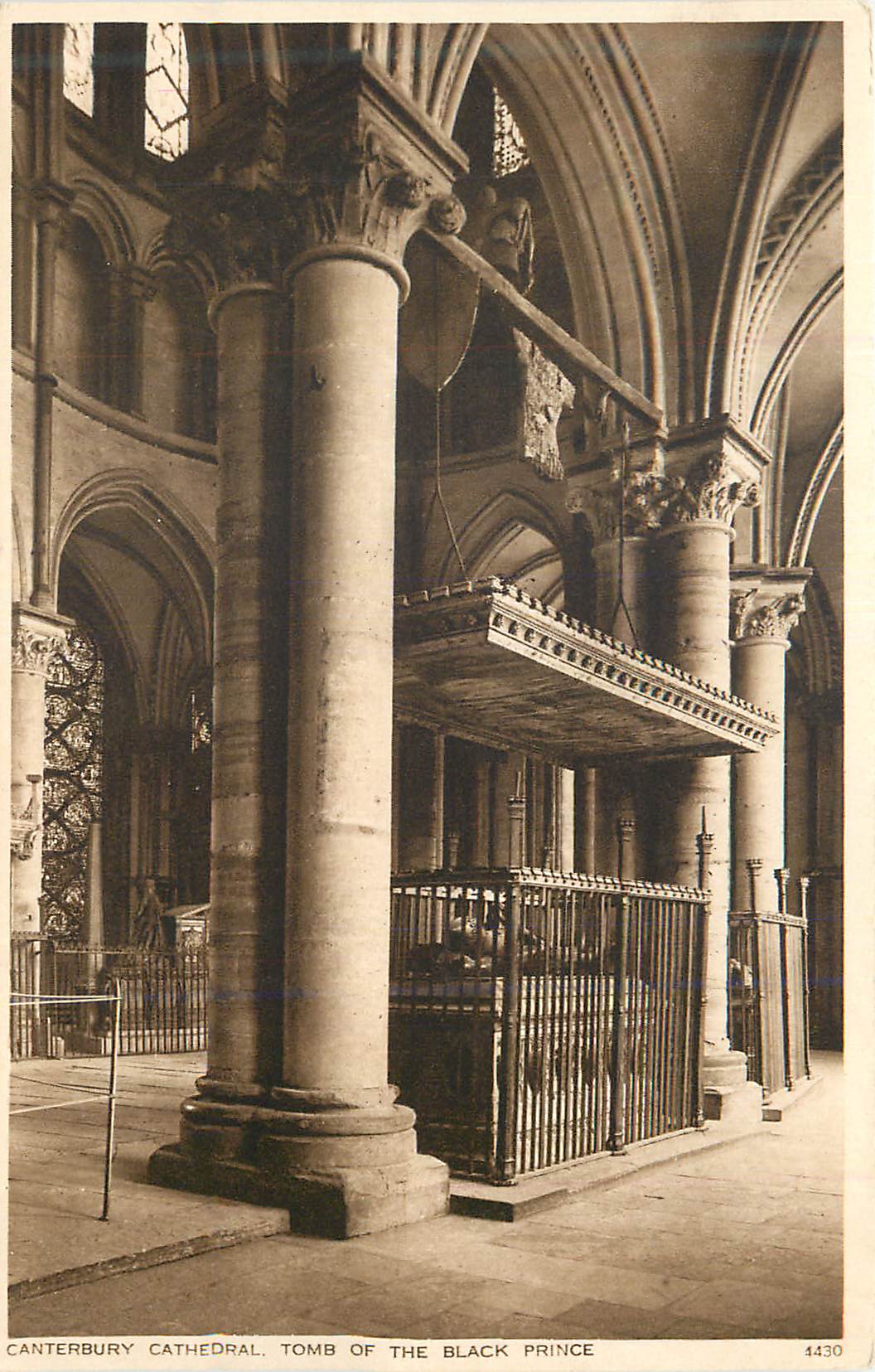 CPA Canterbury Cathedral Tomb of The Black Prince