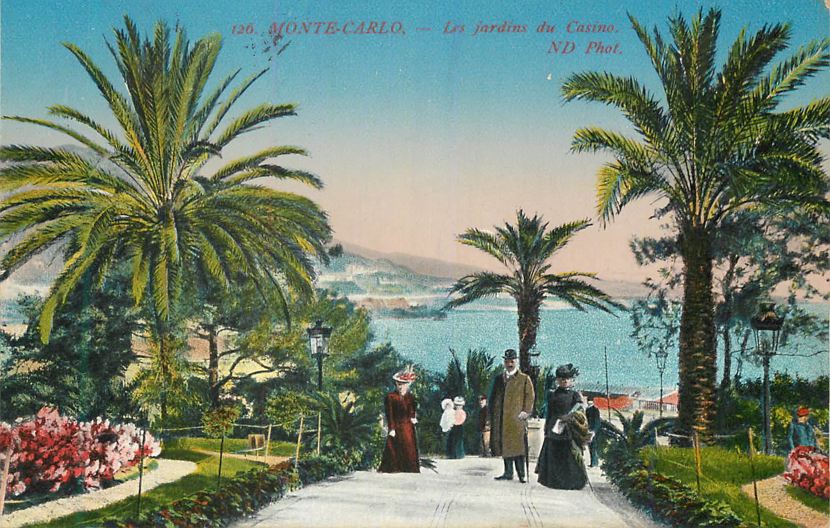 CPA Monte Carlo Les Jardins du Casino