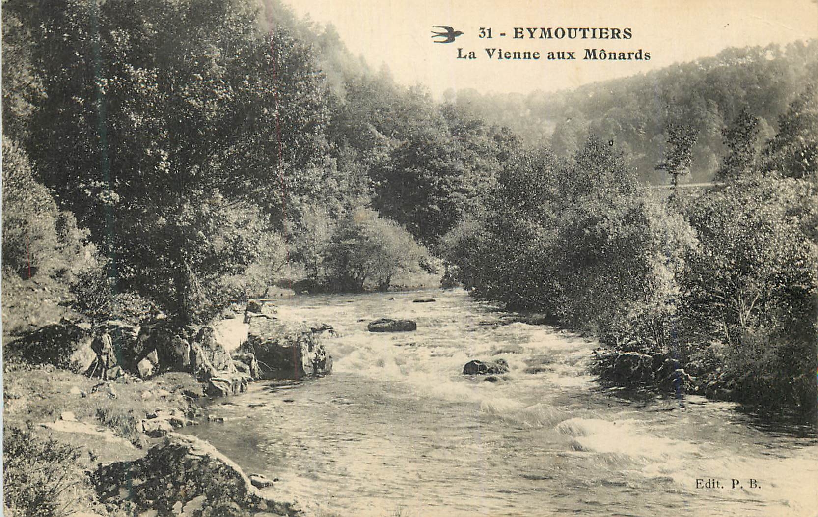 CPA Eymoutiers La Vienne aux Monards