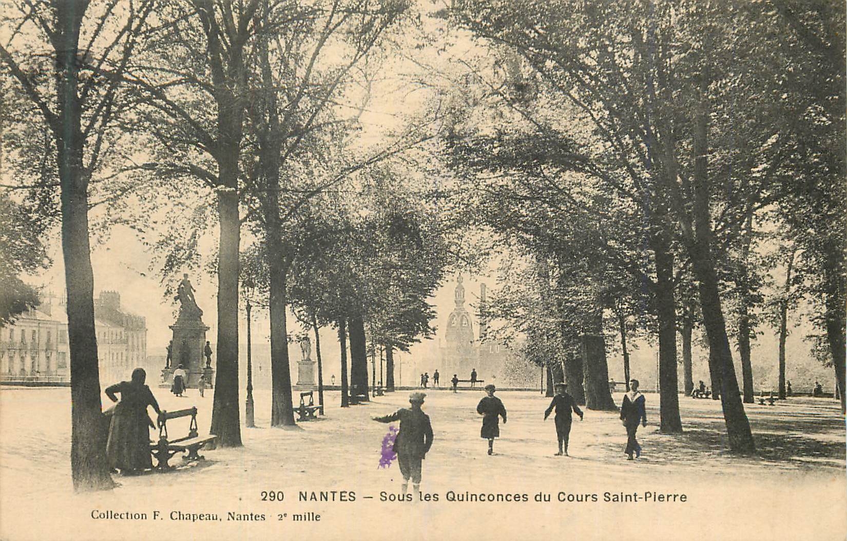 CPA Nantes Sous Quinconces du Cours Saint Pierre