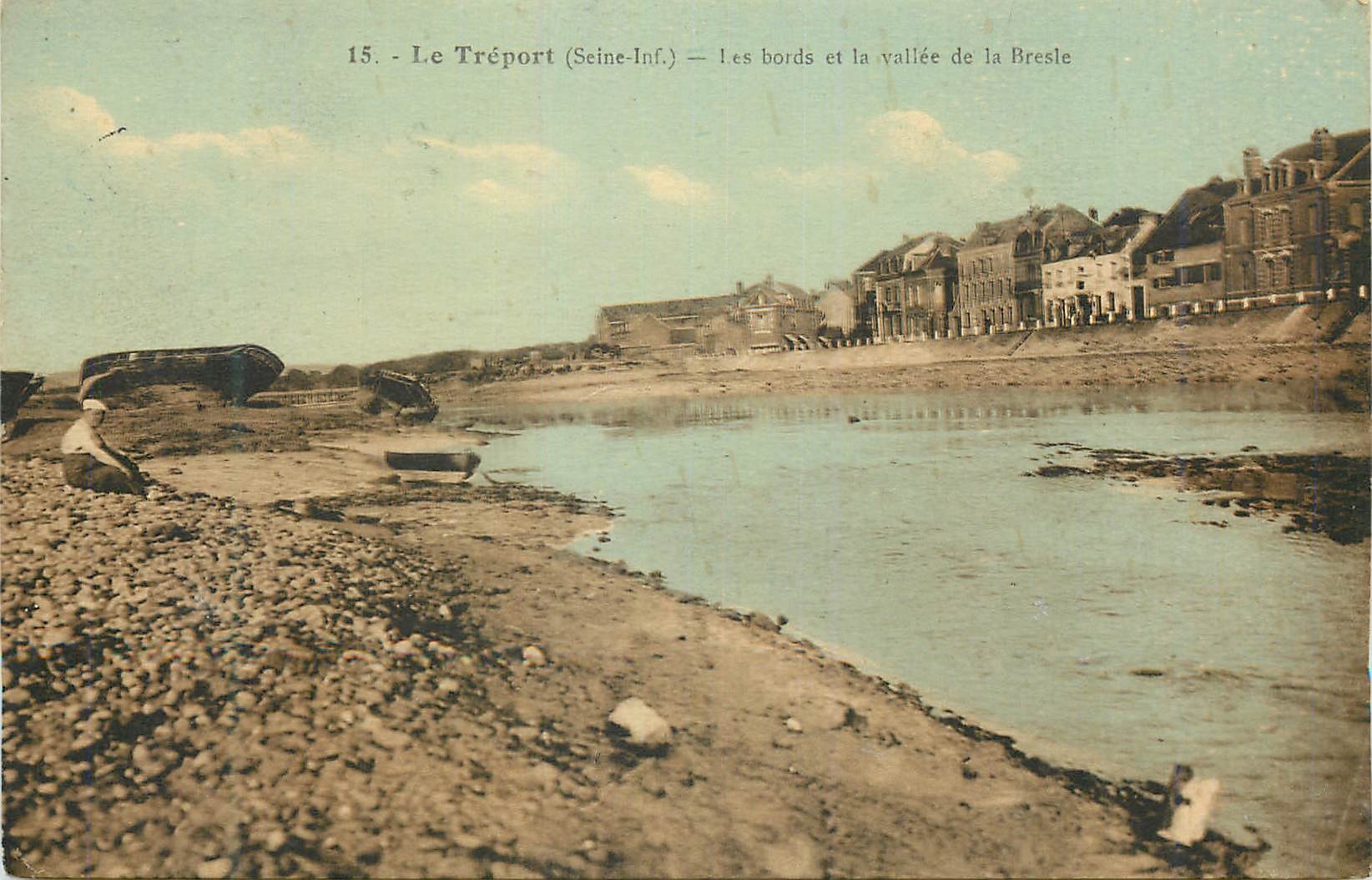 CPA Treport (Seine Inf) Les Bords et la Vallee de la Bresle