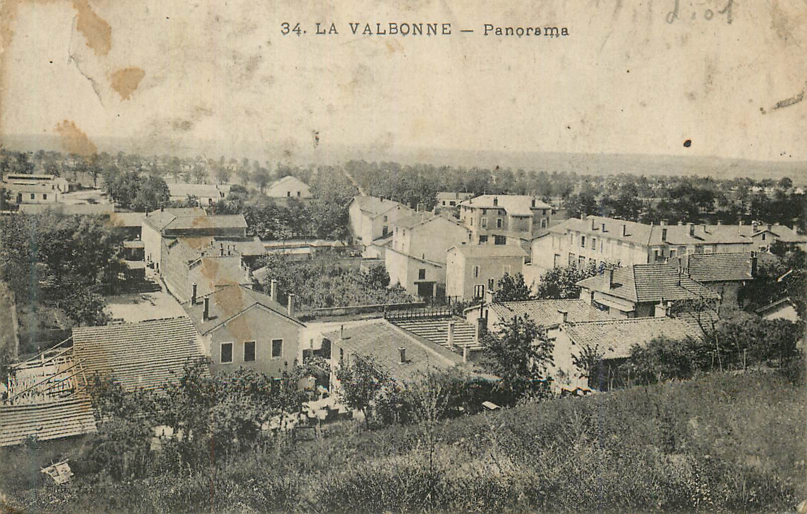 La Valbonne — Panorama — Éditeur inconnu, n° 34