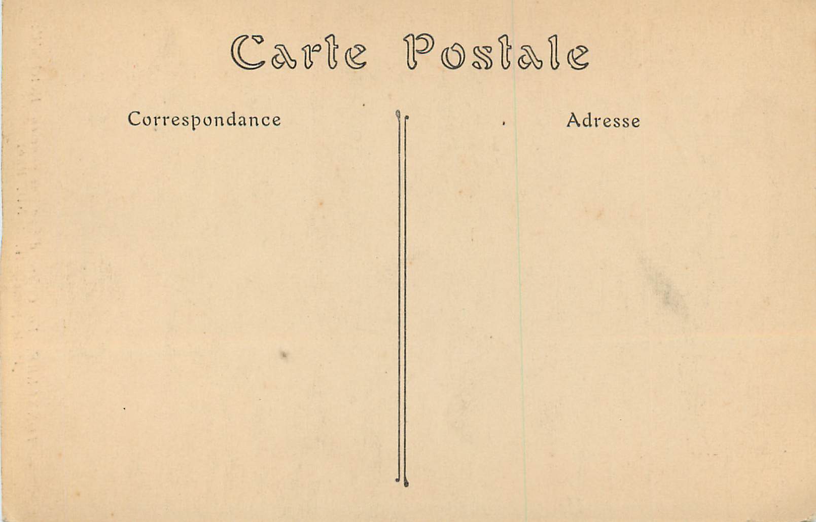 CPA Tonnerre La Caisse d'Epargne (Ancien Hotel d'Uzes) — Rückseite