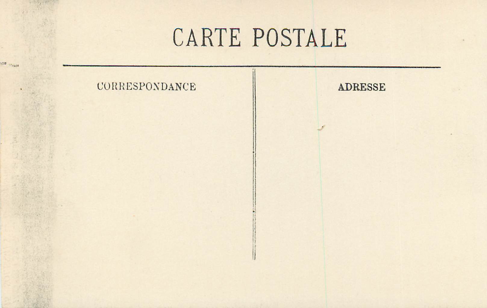CPA Solesmes Interieur de la Chapelle Porte de la Sacristie LL — Rückseite