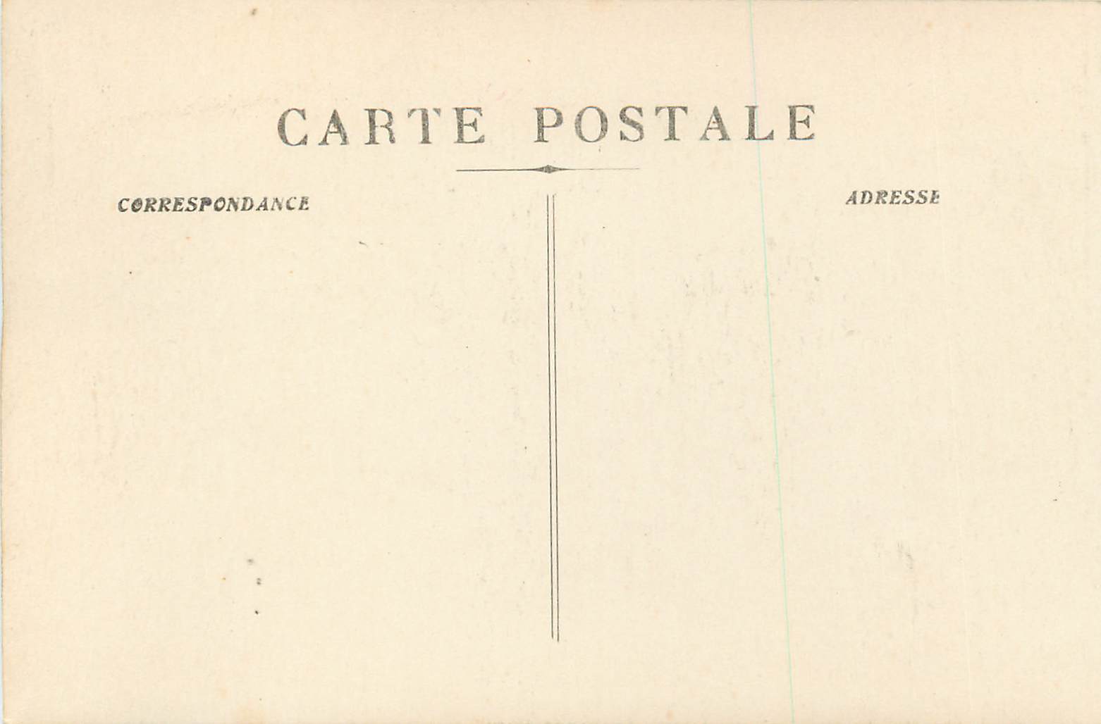 CPA La Sainte Baume Interieur de la Grotte — Verso