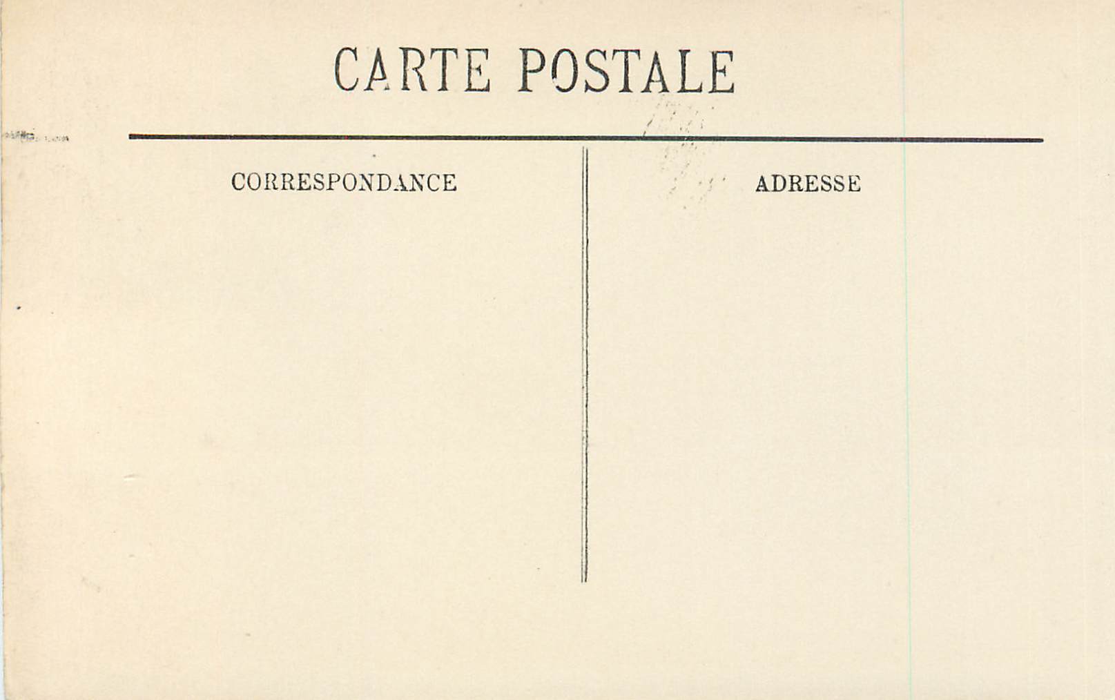 CPA Solesmes Cheminees du Refectoire LL — Verso