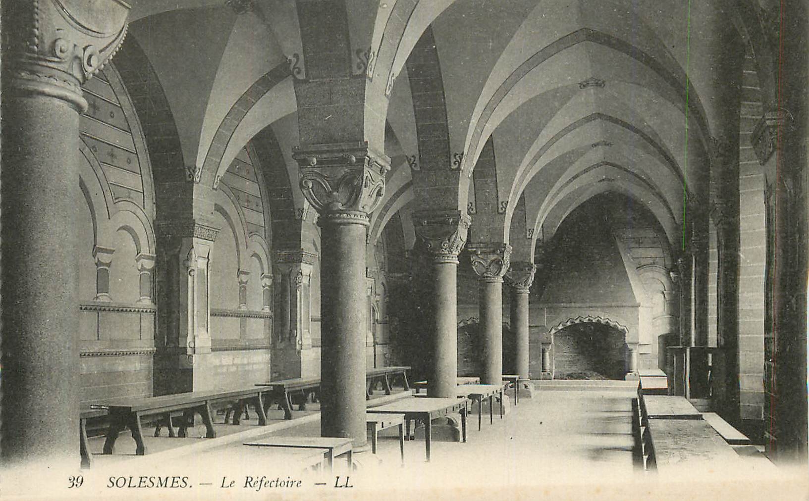 CPA Solesmes Le Refectoire LL