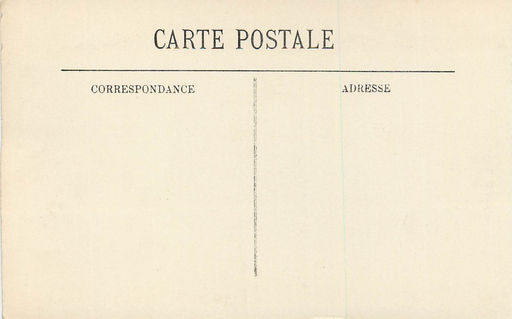 CPA Solesmes Le Refectoire LL — Verso