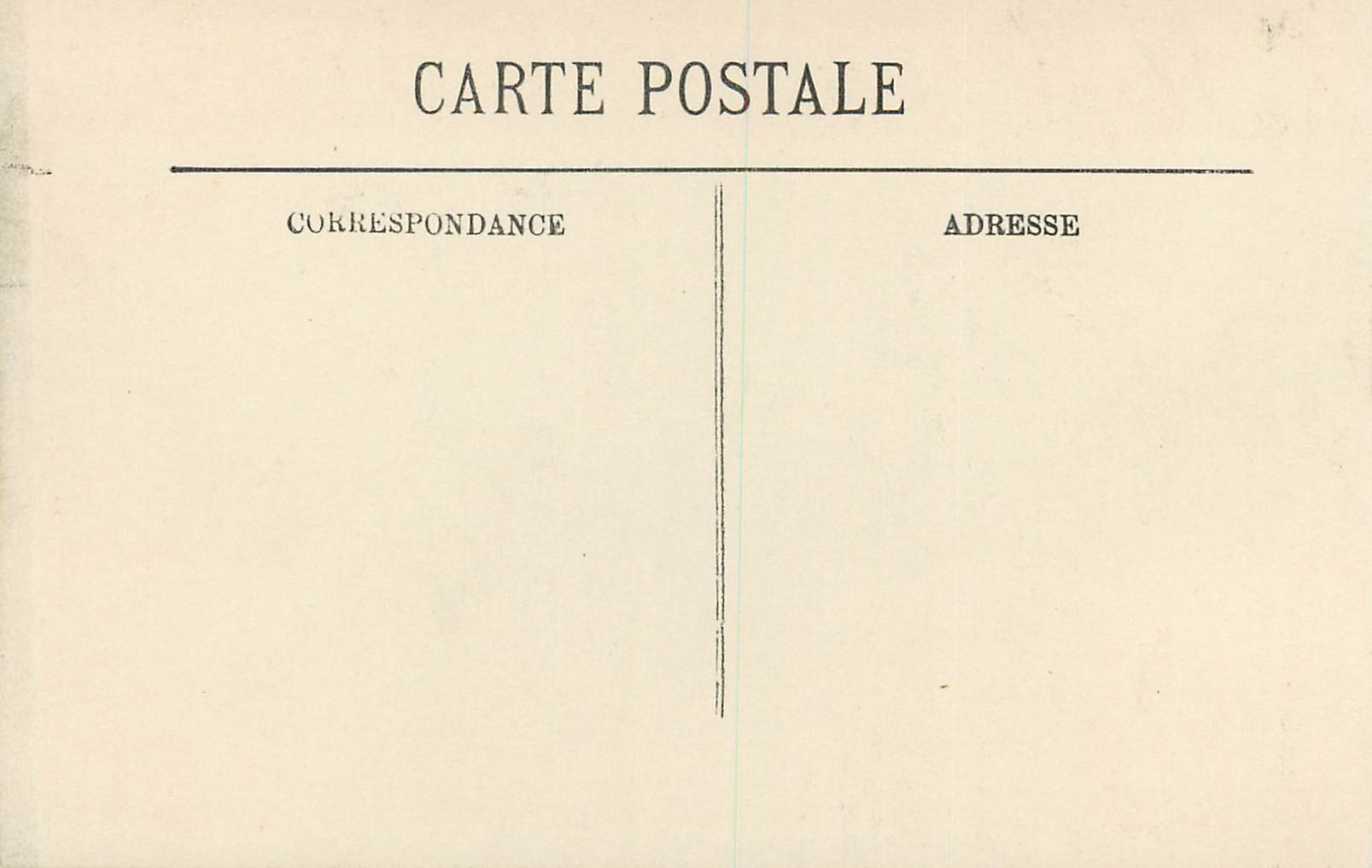 CPA Solesmes Couloir de la Terrasse Abbatiale LL — Rückseite