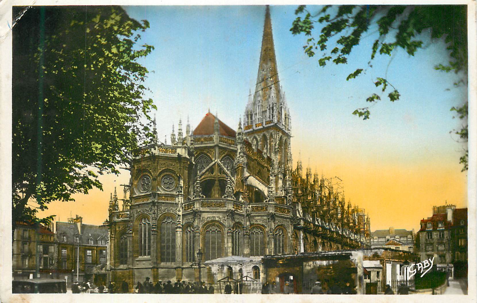 CPM Caen (Calvados) Abside de l'Eglise Saint Pierre