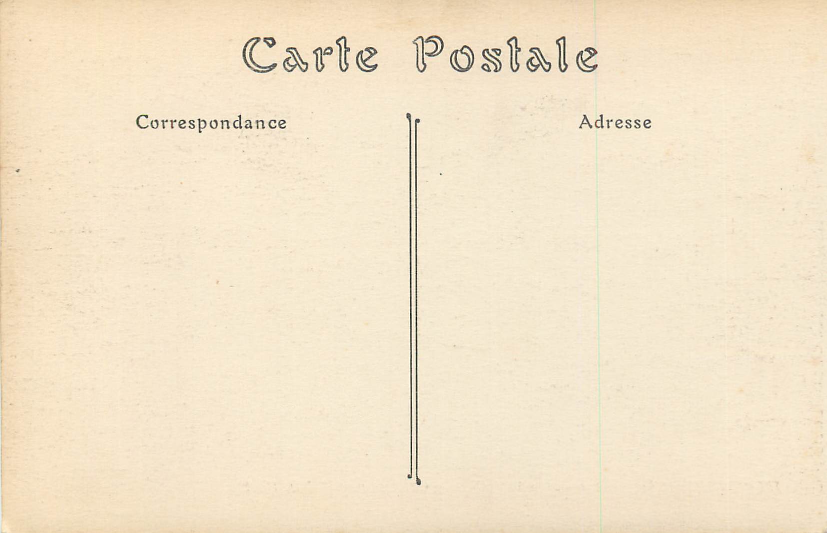 CPA Arles Thermes Romains dit Palais de Constantin — Verso
