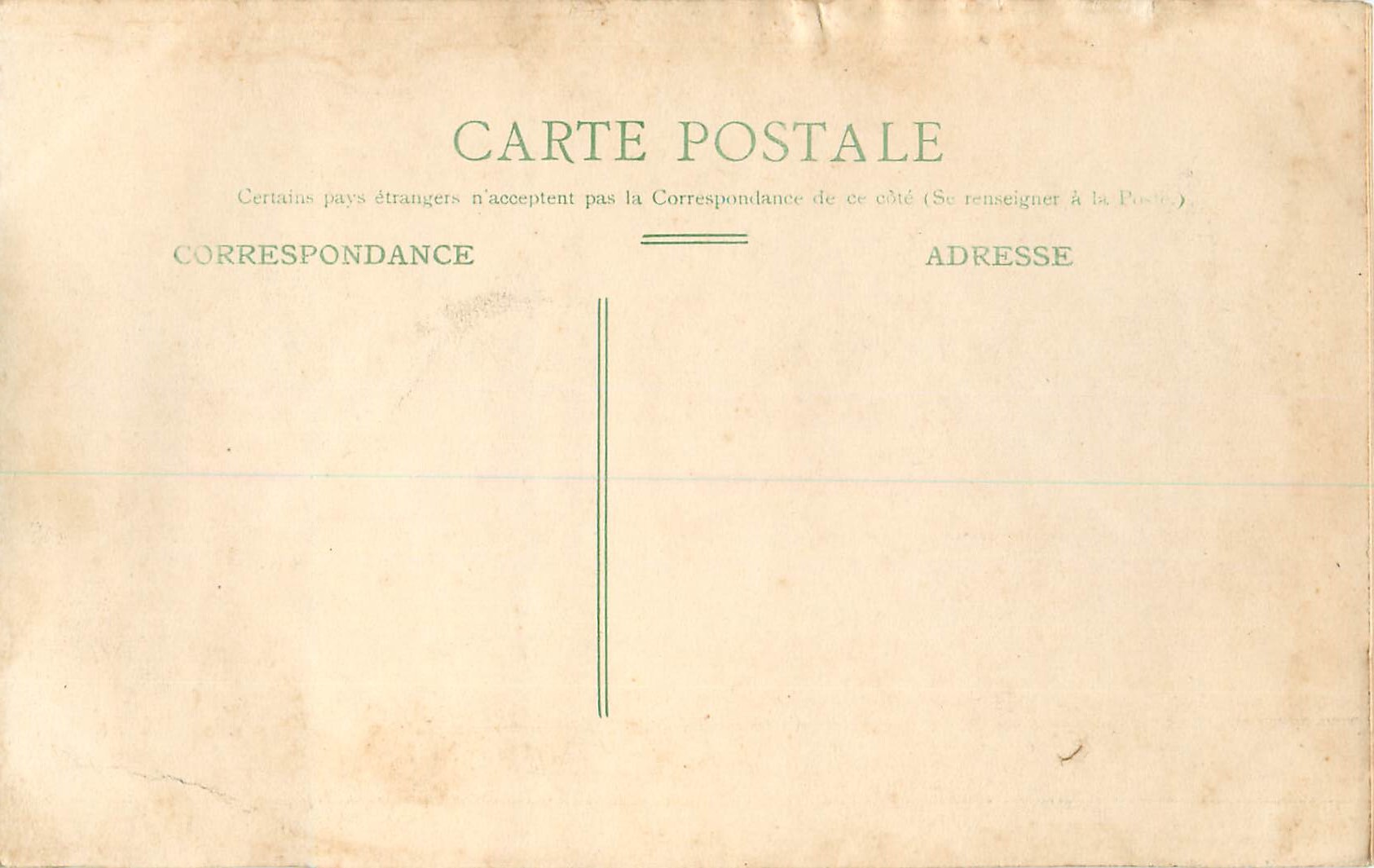 CPA Caen La Gare de l'Ouest Vue d'Ensemble — Rückseite