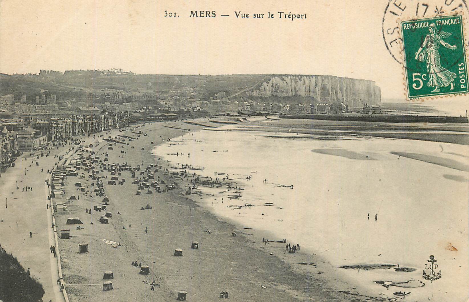 CPA Mers Vues sur le Treport