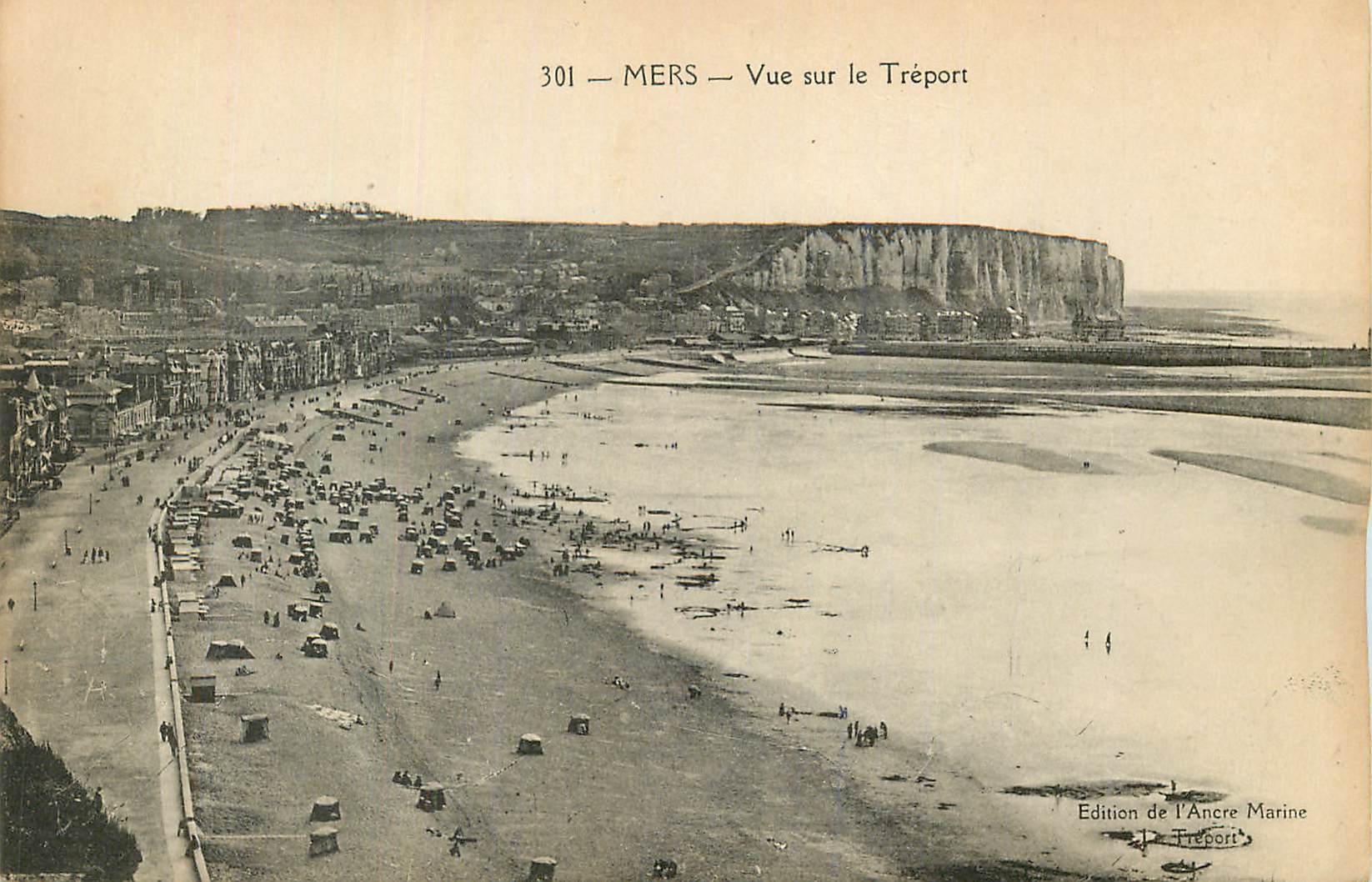 CPA Mers Vues sur le Treport