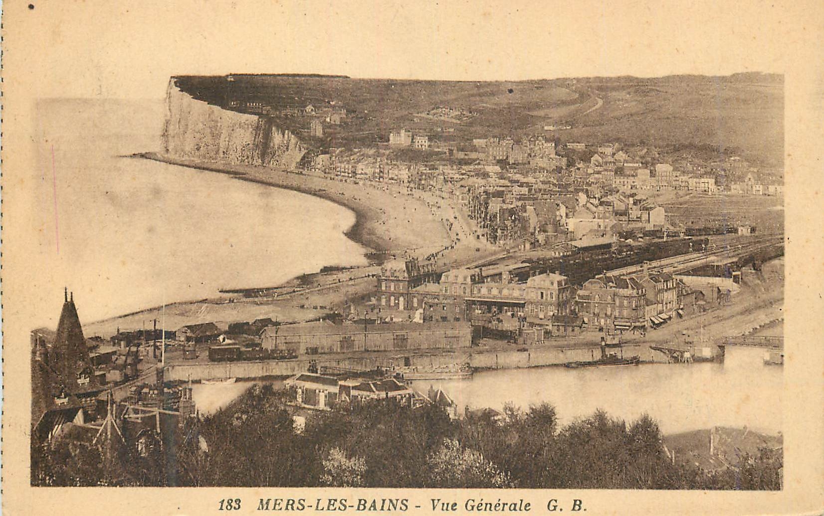 CPA Mers Les Bains Vue Generale