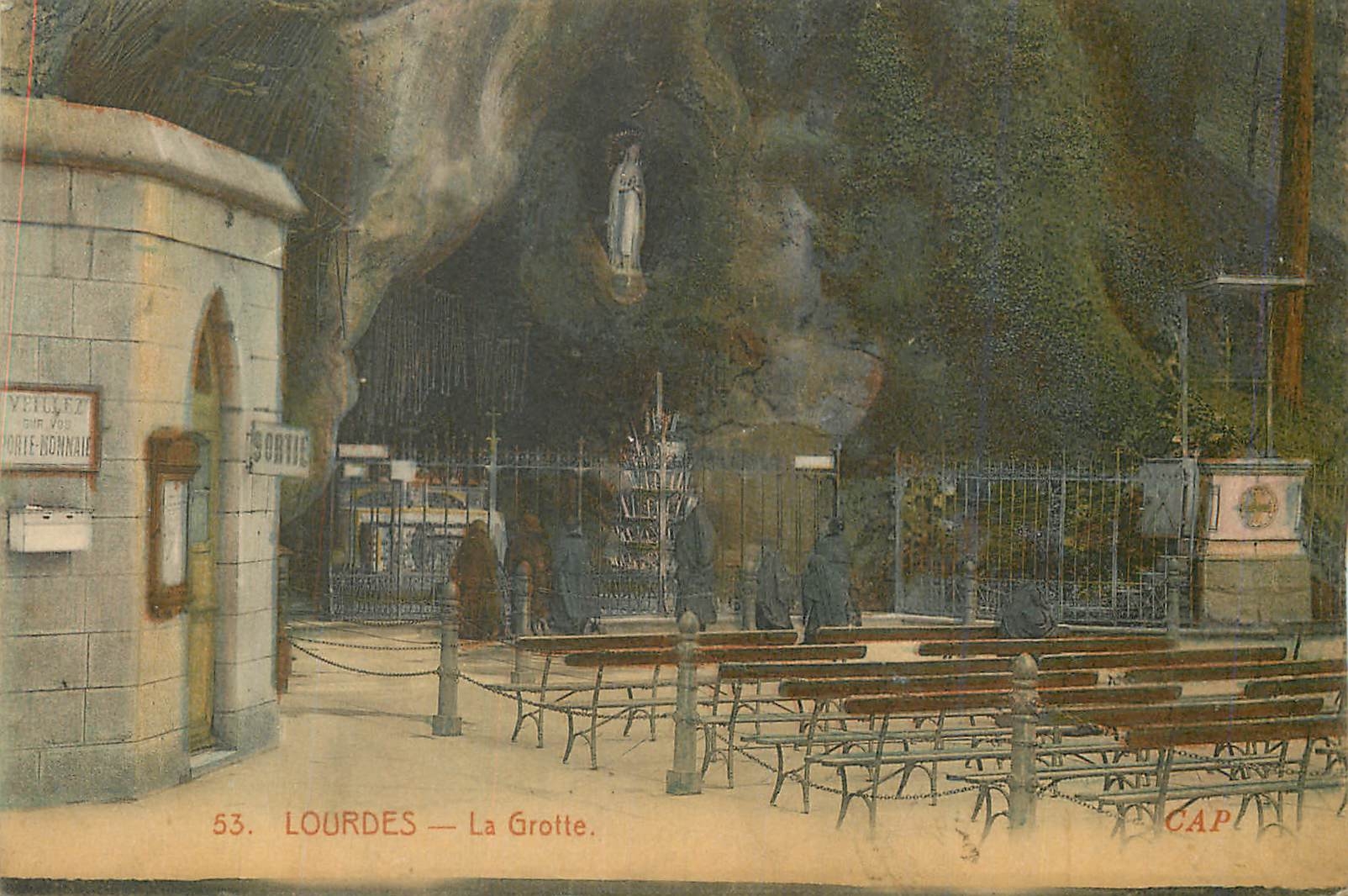 CPA Lourdes La Grotte