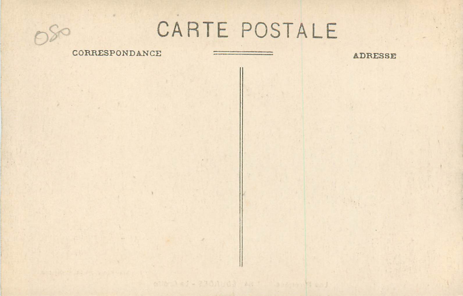 CPA Les Pyrenees Lourdes La Grotte — Verso