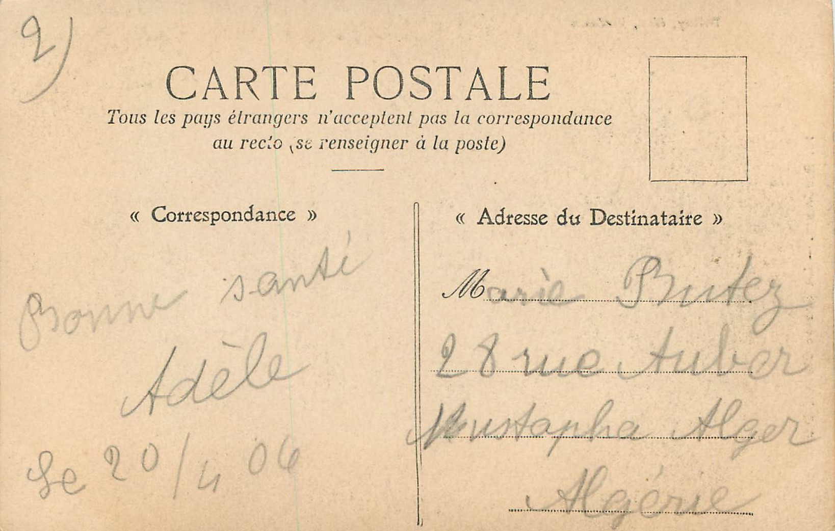 Bordeaux — La Grosse Cloche — Delbory, édit. Bordeaux, n° 18 — Rückseite