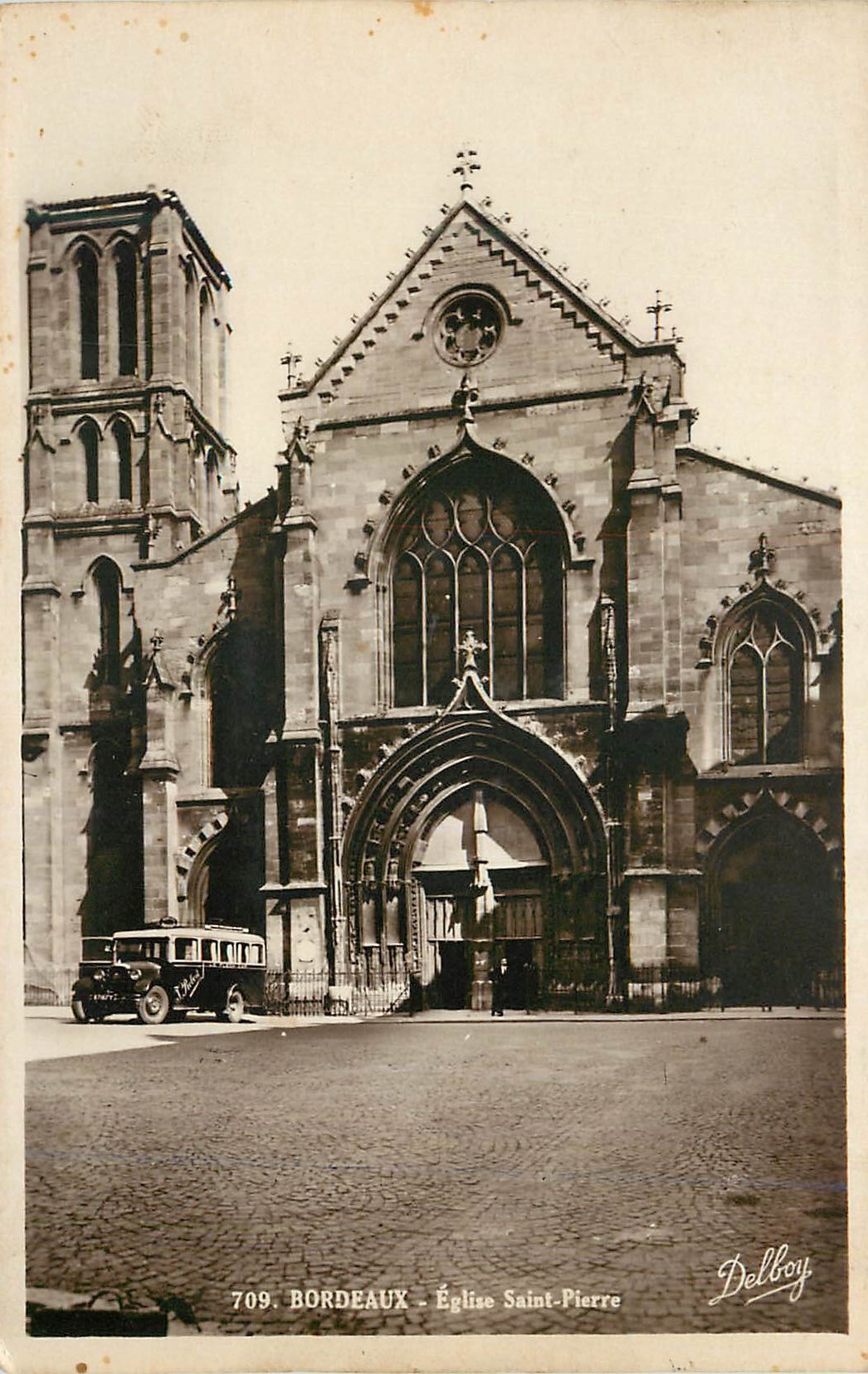CPA Bordeaux Eglise St Pierre