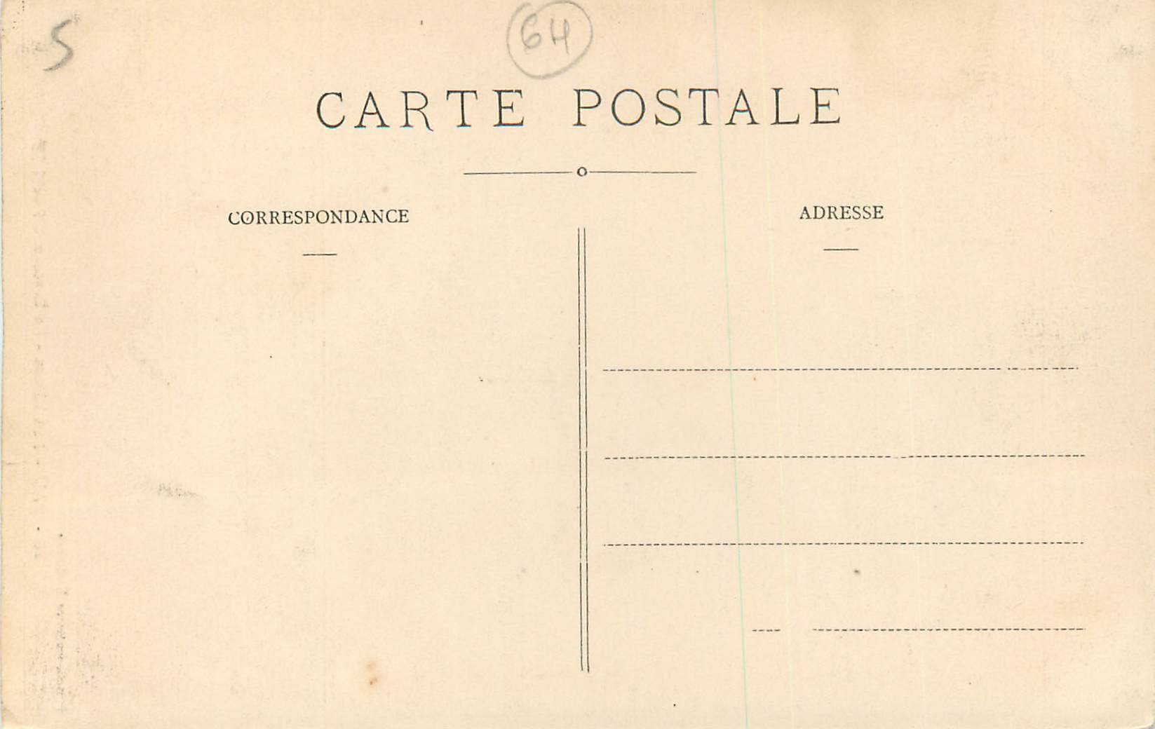 PAU - Le Château - Le Berceau d'Henri IV — Édition Galeries Modernes, n°26 — Rückseite