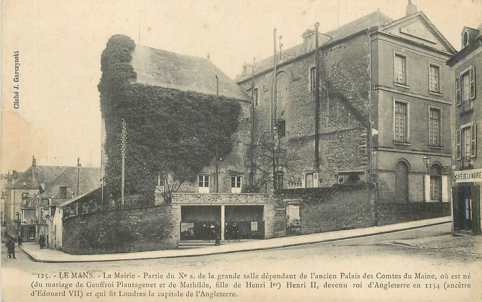 CPA Le Mans La Mairie Partie du Xe