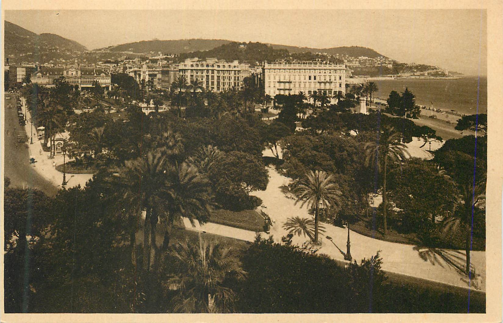 CPA Cote d'Azur Artistique Nice les Jardins Albert Ier Le Casino Municipal