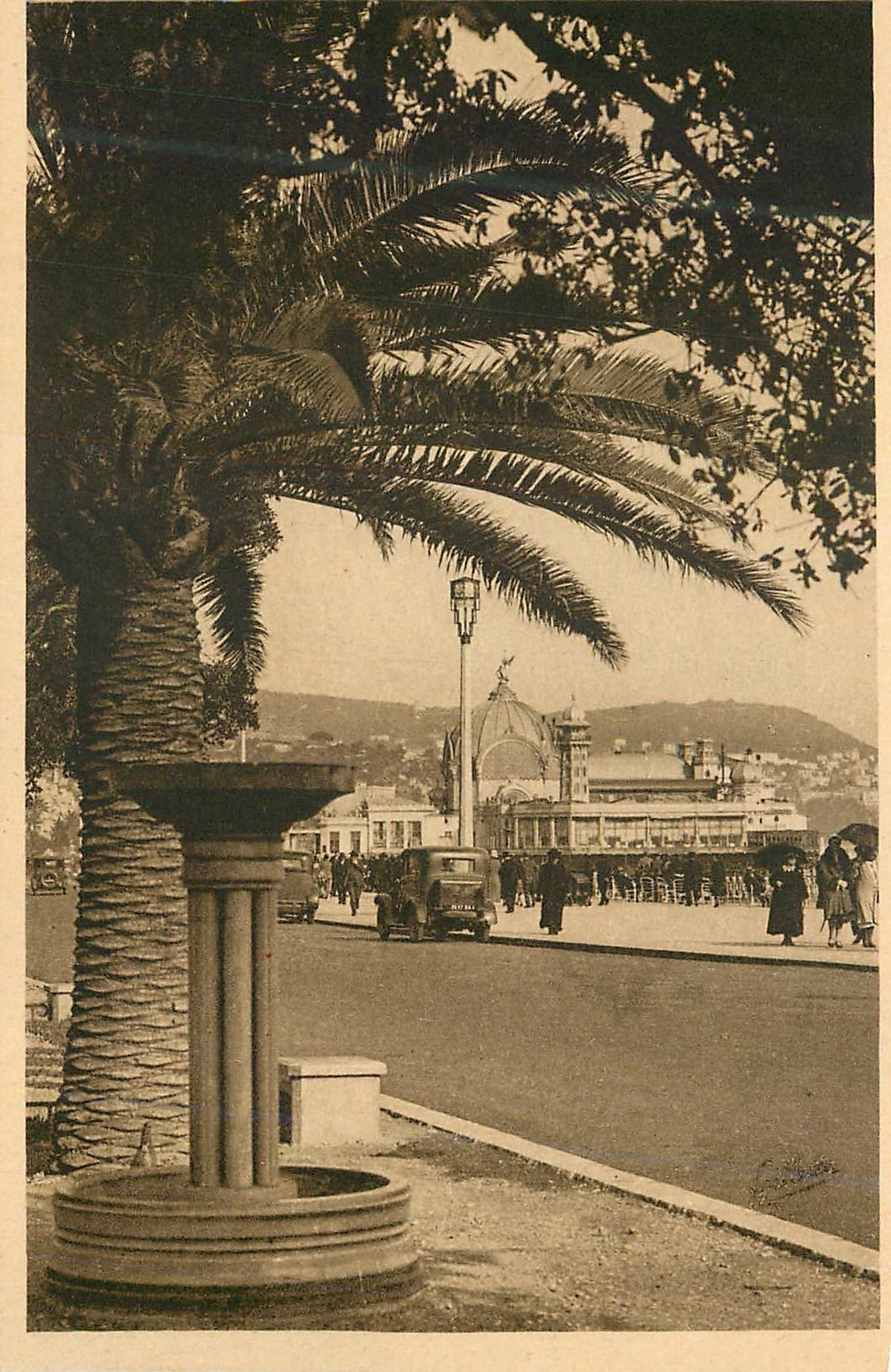 CPA Cote D'Azur Artistique Nice Union de la Promenade des Anglais
