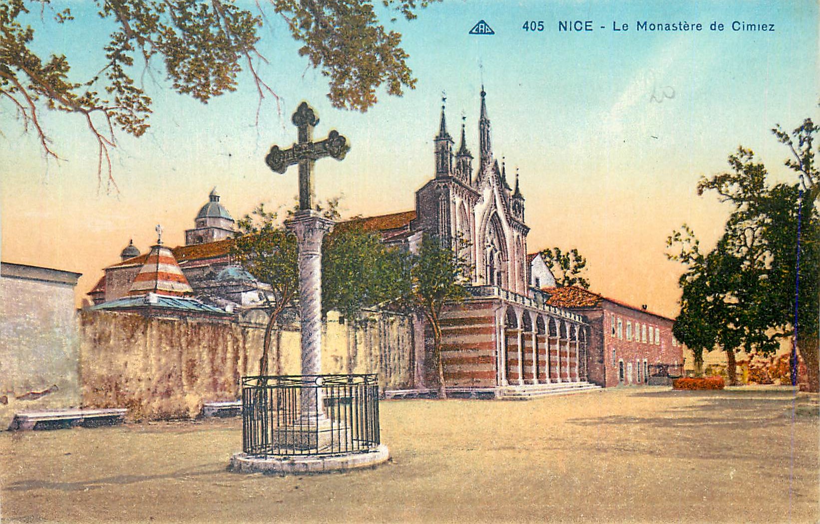 CPA Nice Le Monastere de Cimiez