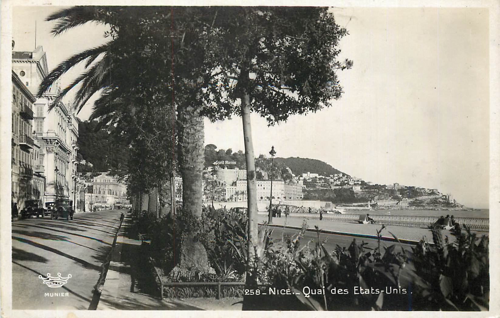 CPM Nice Quai Des Etats Unis